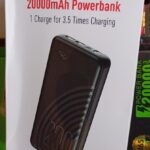 itel 20000mAh High-Capacity Power Bank