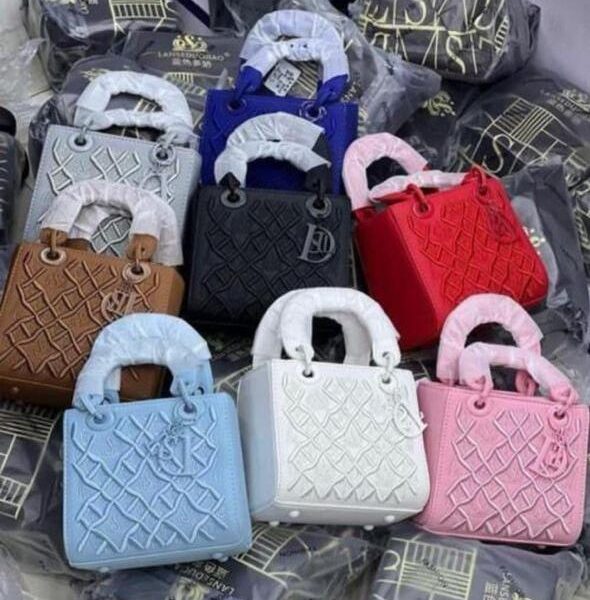 Zahra Lane geometric handbag
