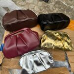 Modern Pleated Cloud Pouch
