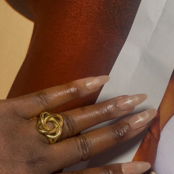 Chunky Gold Statement Rings - Bold Geometric Designs