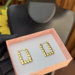 Chic Gold Hoop Earrings - Geometric & Heart Designs