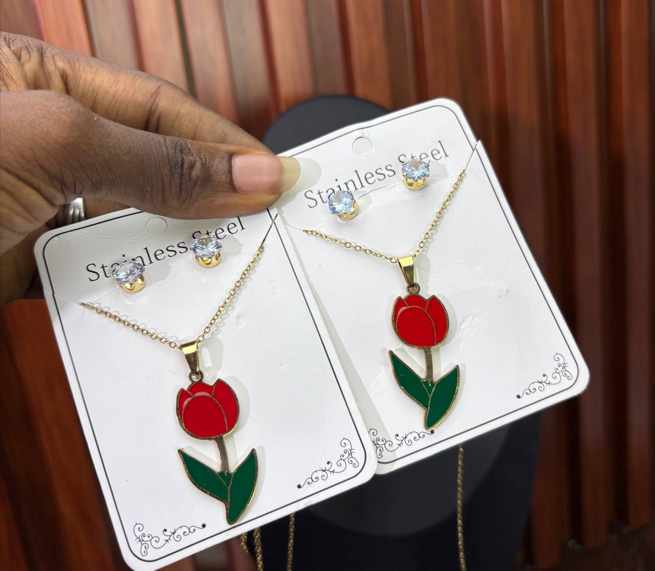 Flower Necklace Sets - Image 3